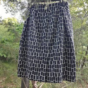 Black and White Skirts Pencil Skirt Ann Taylor 6